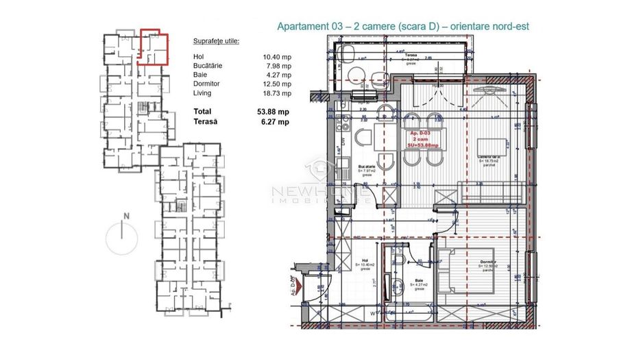 Apartament de vanzare 2 camere, zona Iulius Mall - Poză 10