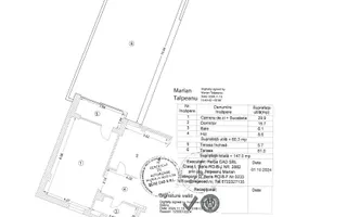 Tribunal Bulevardul Unirii 2 camere 147 mp 60 utili terasa 6 mp curte 81 mp 2025 - Poză 11
