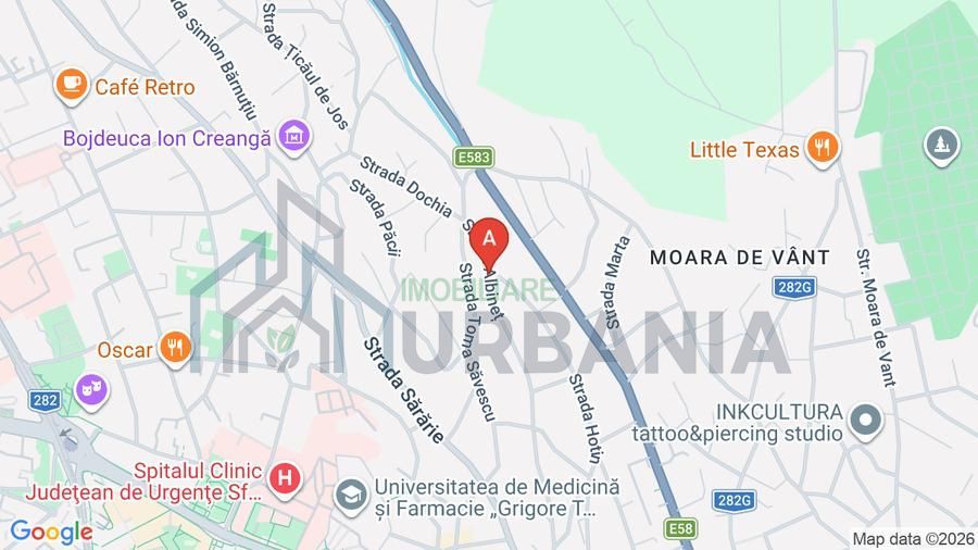 Teren 267 mp cu casă bătrânească (Sc 91 mp) str.ALBINEȚ/ Podul de Fier, Tg.Cucu - Poză 1