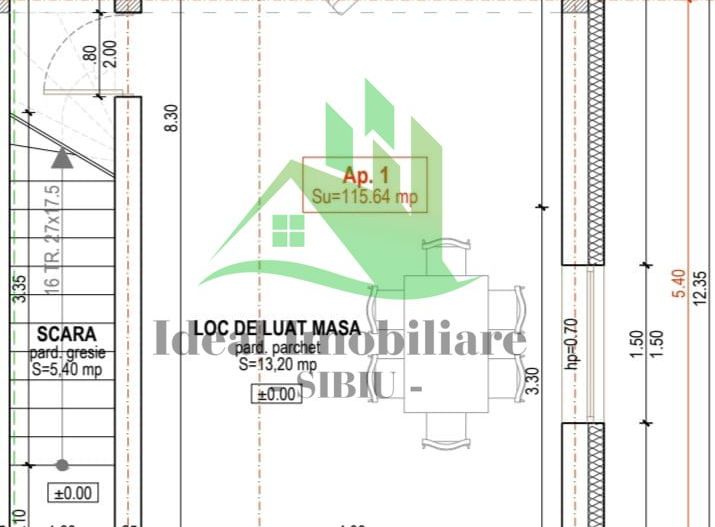 Duplex Modern cu 4 camere si 400 de mpde curte, zona Lidl - Schiță 9