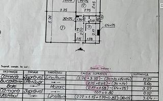 Garsoniera in bloc mixt, an 1980 zona Lujerului, Militari - Schiță 8