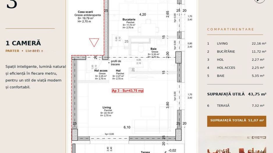 Soarelui – Braytim | Proiect Nou | Lift | Apartamente & S.A.D.-uri - Poză 19