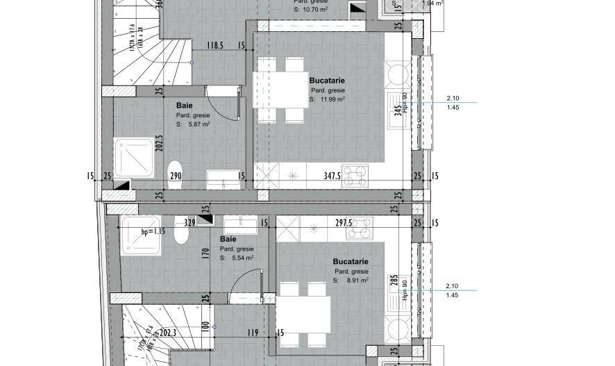 Duplex semifinisat de vanzare, cartier Zorilor! - Poză 3