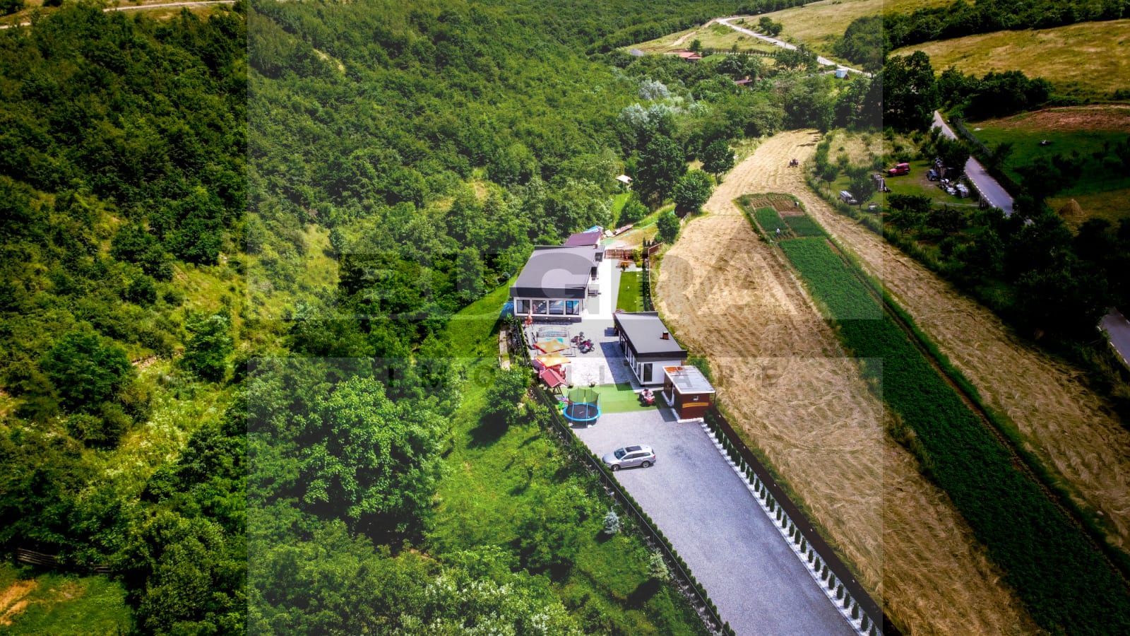 Casa exclusivista cu piscina, 150mp, teren 1500mp, zona Somesu Rece - Poză 25