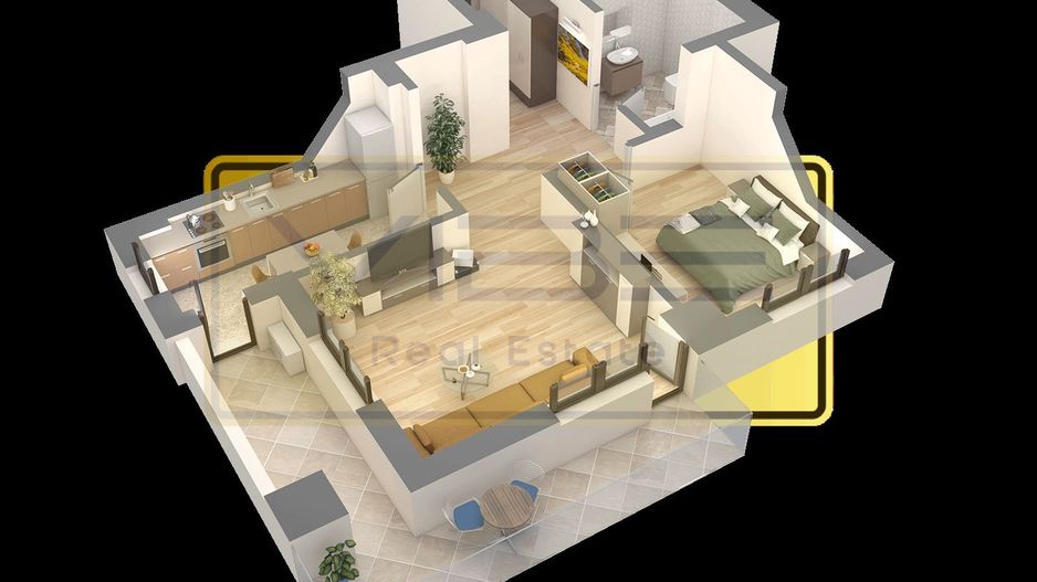 Apartament 2 camere premium Unirea Towers - Podu Ros - Poză 28