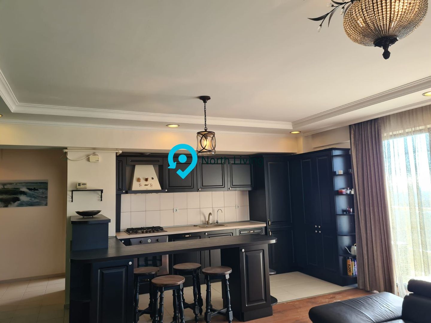 Chirie 3 Camere / Mobilat Nou Modern /  Piscina si Loc de Joaca - Poză 7