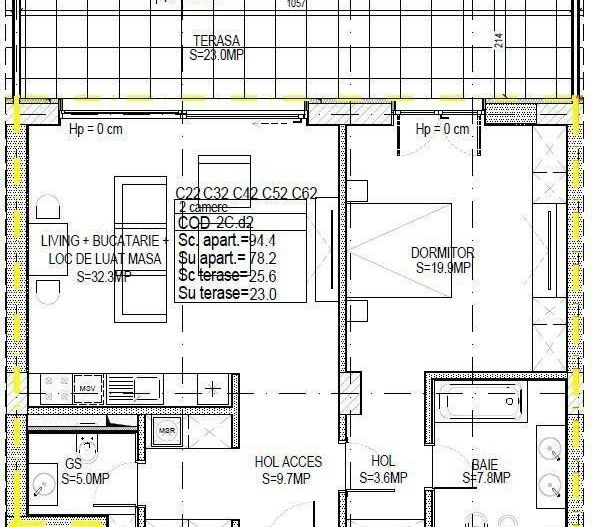 Rahmaninov one bedroom at Verdi Park - Poză 10