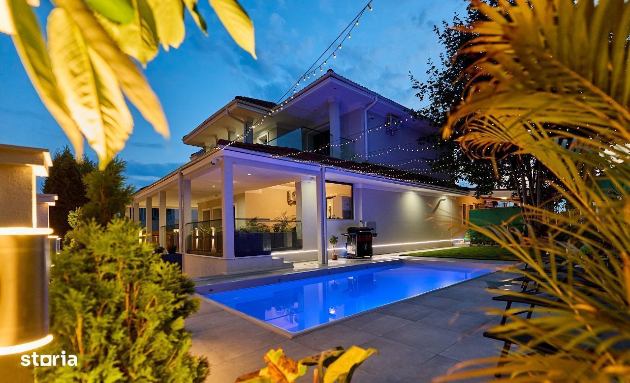 Vila cu Piscina UNICAT! Foto REALE! FINALIZAT Interior si Exterior! - Poză 1