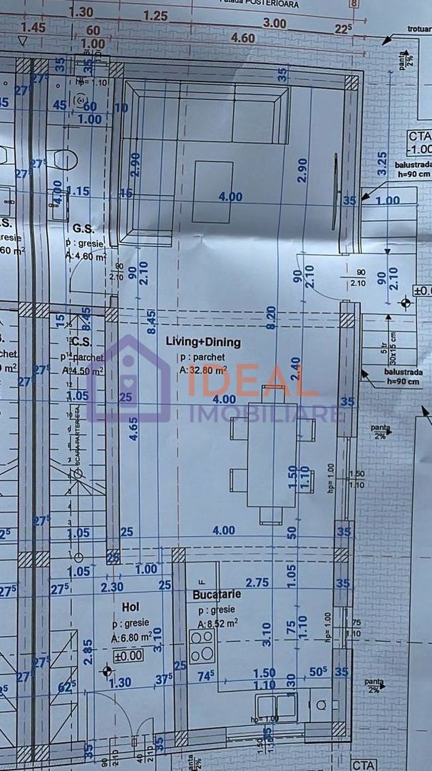 Duplex  Modern cu 4 camere si gradina, zona Casa de Apa - Schiță 23