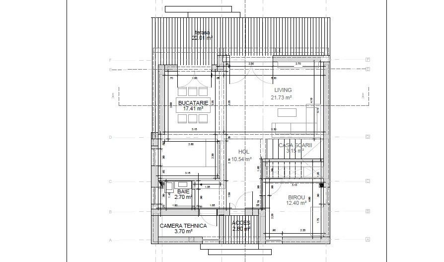 Casă nouă de vânzare lângă Pădurea Tunari – 5 camere, 306 mp teren - Schiță 12