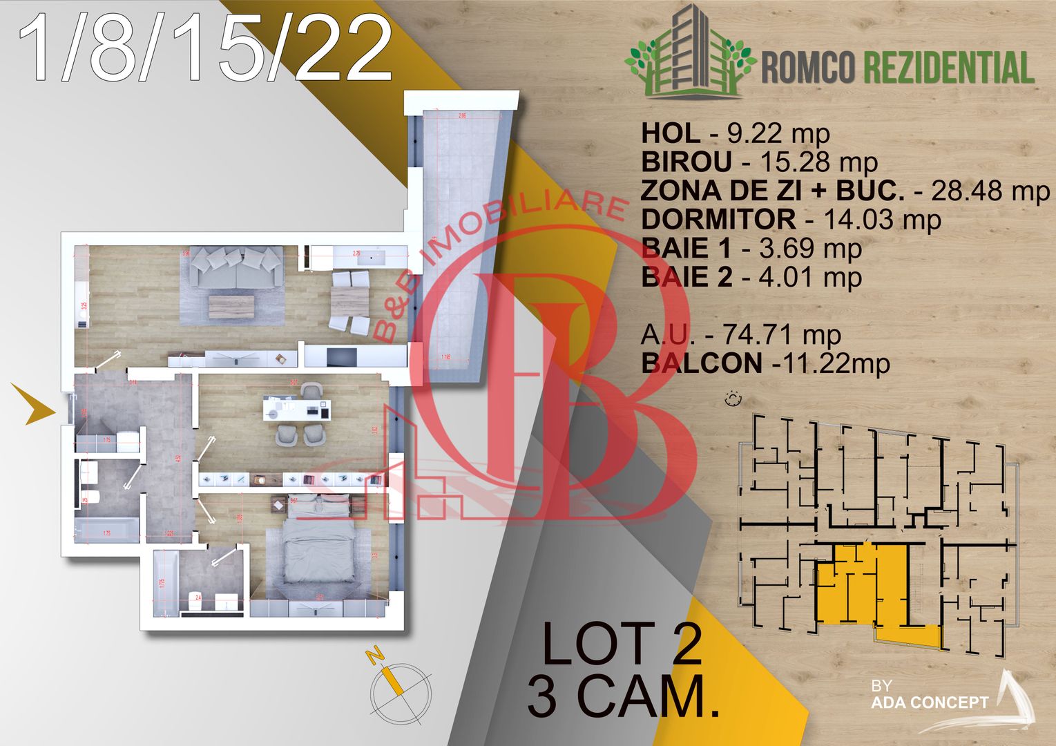 3 camere- panouri solare- tehnologie  NovingAIR - Schiță 5