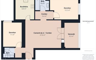 Apartament 3 camere West Park Residential, parcare și boxă incluse - Poză 2