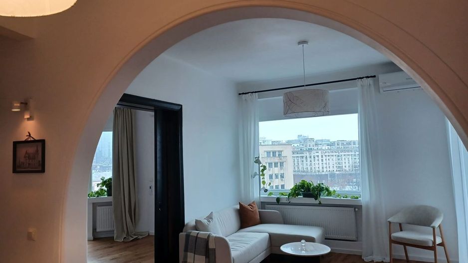 Penthouse ultracentral 4 camere, balcon panoramic, vedere Casa Poporului - Poză 8