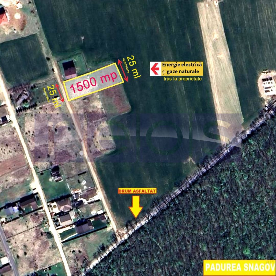 VANZARE TEREN 1500 MP| GHERMANESTI | PADUREA SNAGOV - Poză 8