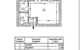 Garsoniera Piata Victoriei ( vedere panoramica ) - Poză 7
