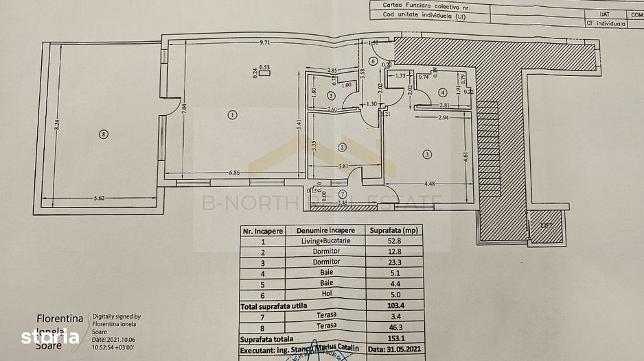 Penthouse Premium cu 3 Camere și Terasă de 50 mp – Darwin Residence - Poză 20