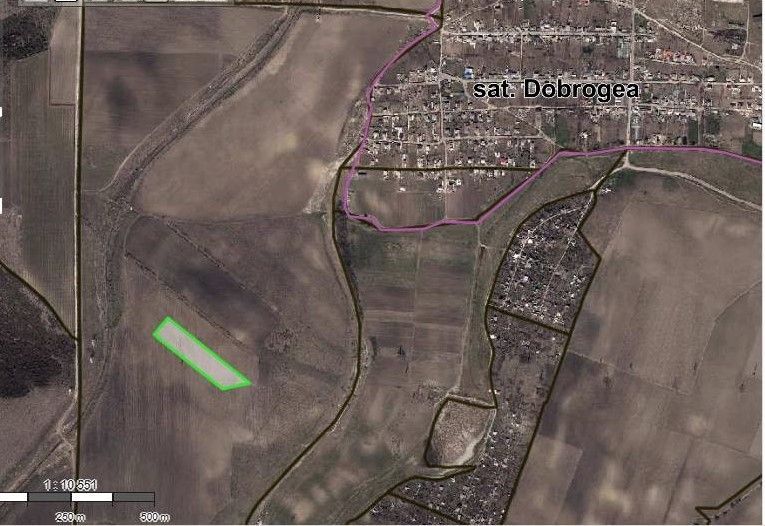 Teren Agricol de Vânzare (Extravilan, 182 Ari) –în mun. Chișinău, or. Sîngera  -Investiție cu Potențial ! - Poză 3