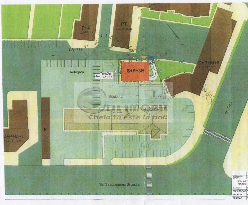 Teren gara pentru bloc cu preluare PUZ in lucru(P+3E) - Poză 2