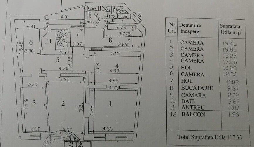 2 ETAJE DE INCHIRIAT Piata Amzei- Piata Romana IM507 - Poză 7