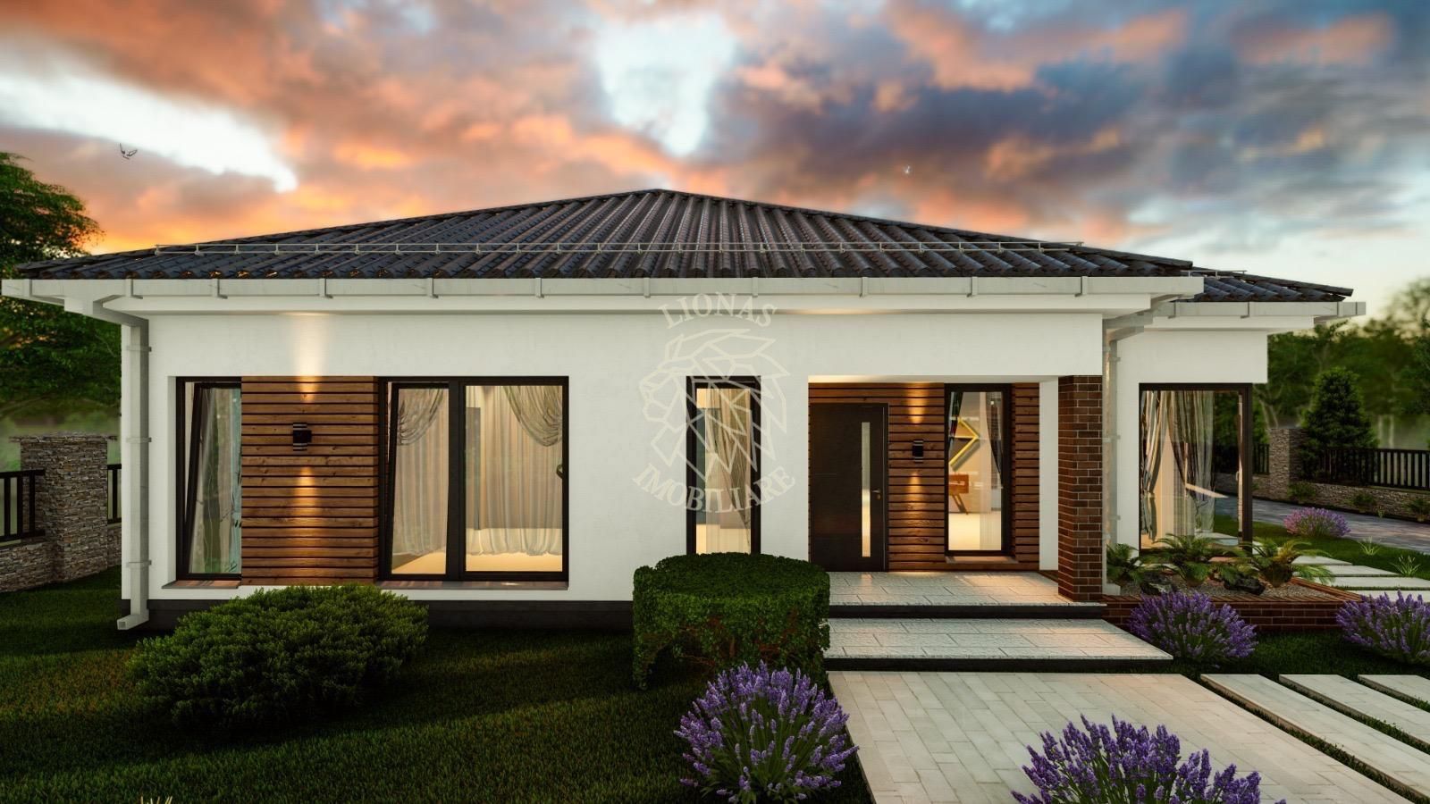 Casa 4 camere 109 mp-teren 500 mp-terasa-Valea Sigmirului - Poză 1