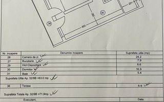 Apartament 2 camere - Dacia | 72 mp | Bloc 2024 | Parcare subterană - Poză 23