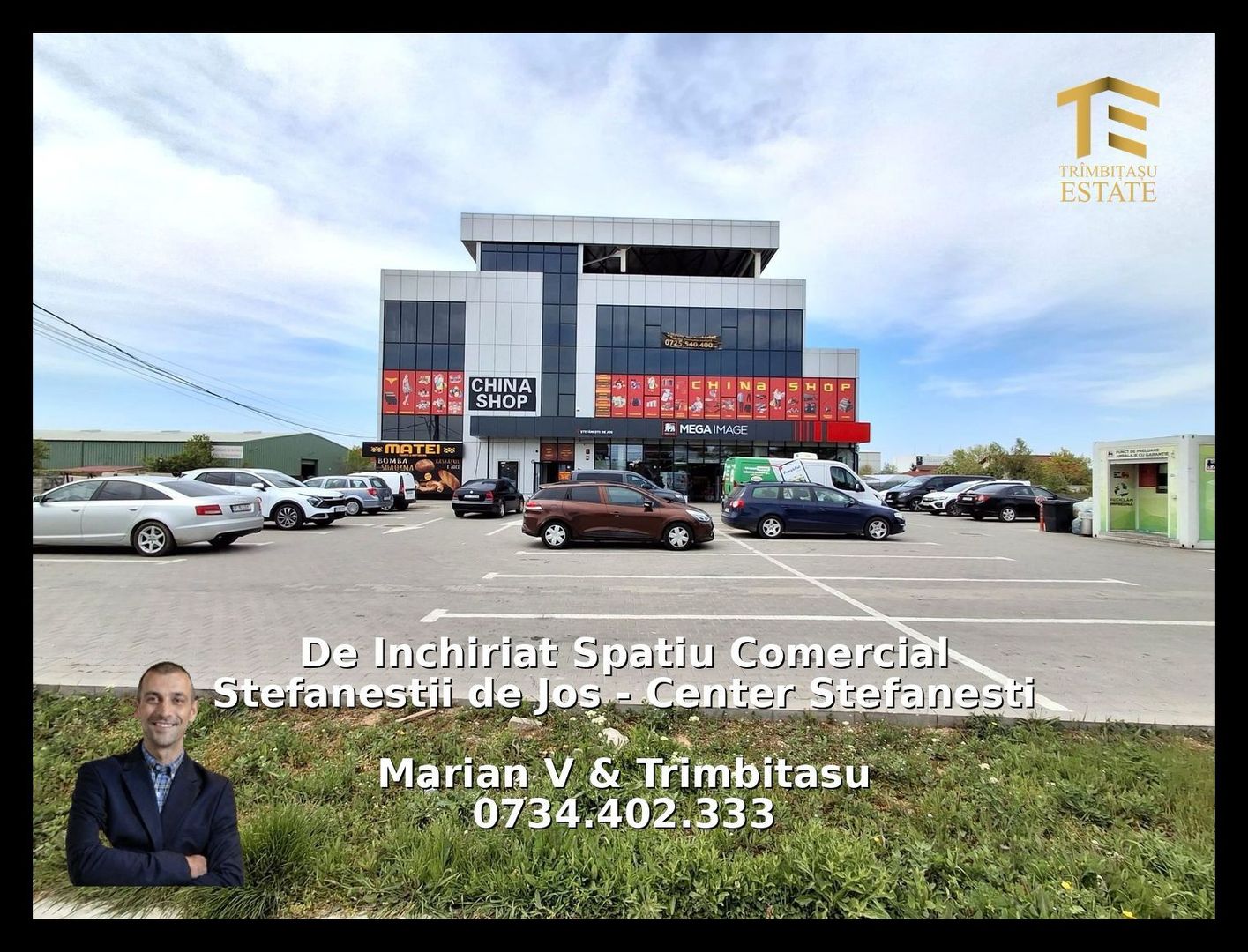 De Inchiriat Spatiu Comercial Stefanesti de Jos  - Center Stefanesti - Poză 1