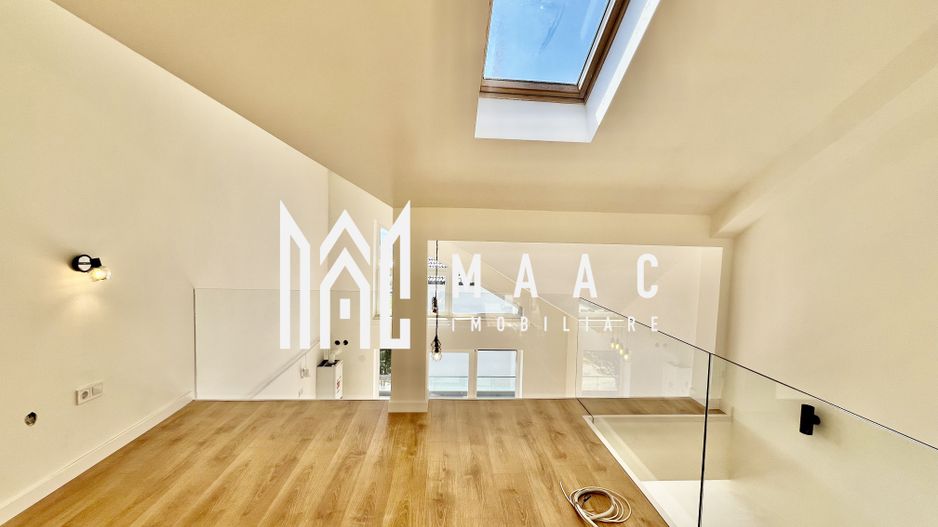 Penthouse 2 niveluri + balcon- la cheie, intabulat I 0% Comision - Poză 1