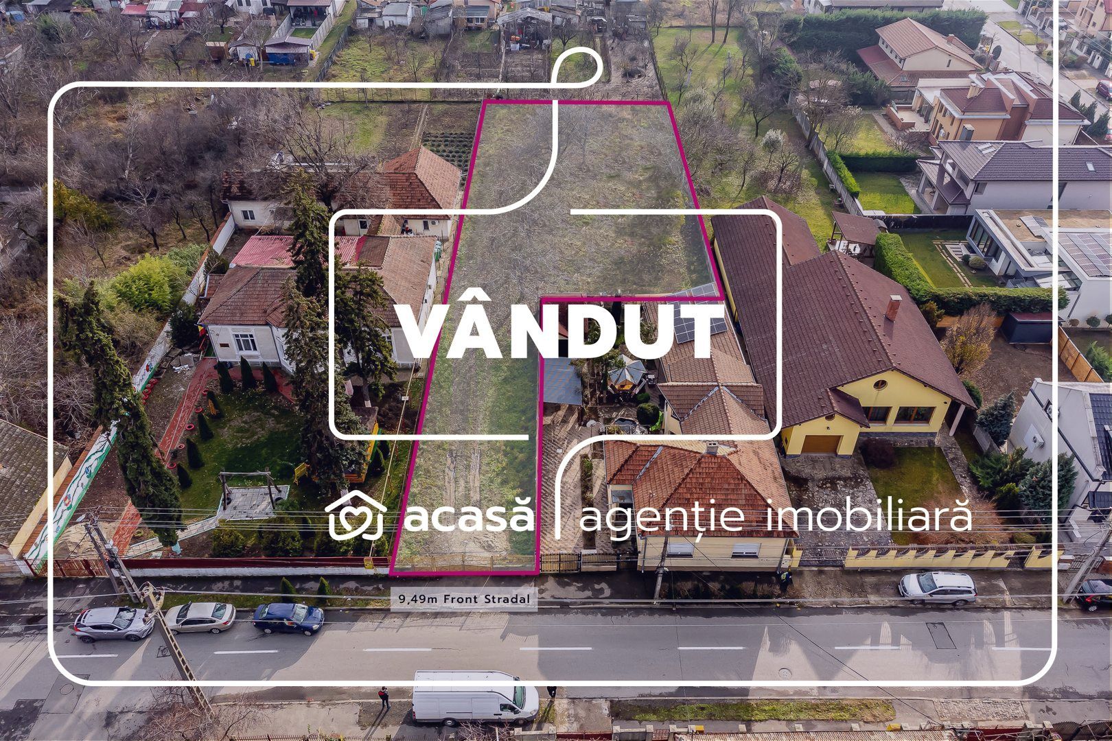 VÂNDUT! Teren 1566 mp Strada A. Milan Tabacovici - Poză 1