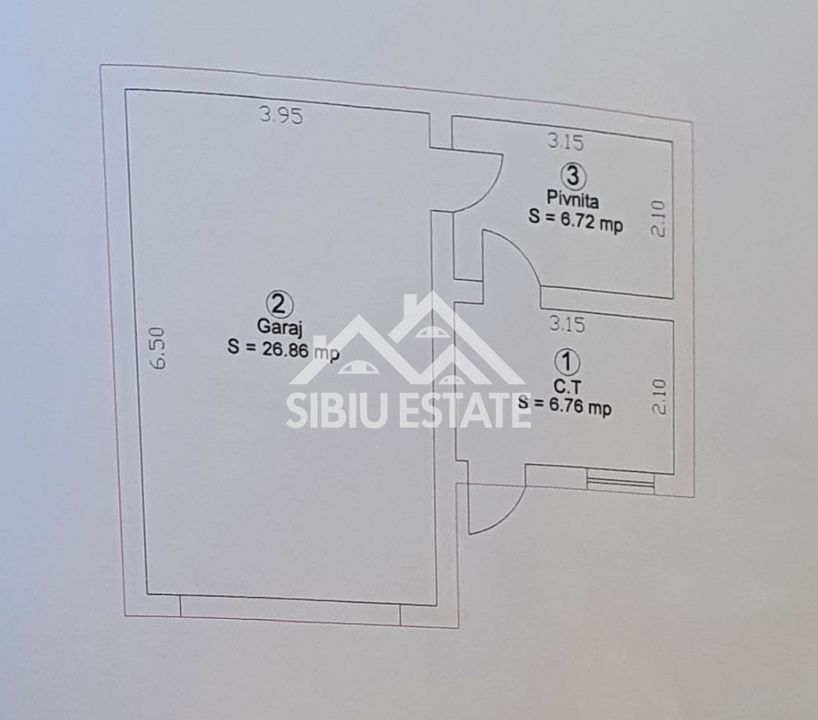 Casa noua 4 camere, garaj, pivnita Sibiu, Sura Mare - Poză 13