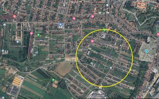 Teren intravilan, 943 mp, deschidere 34 mp, langa case, zona Cetate - Poză 1