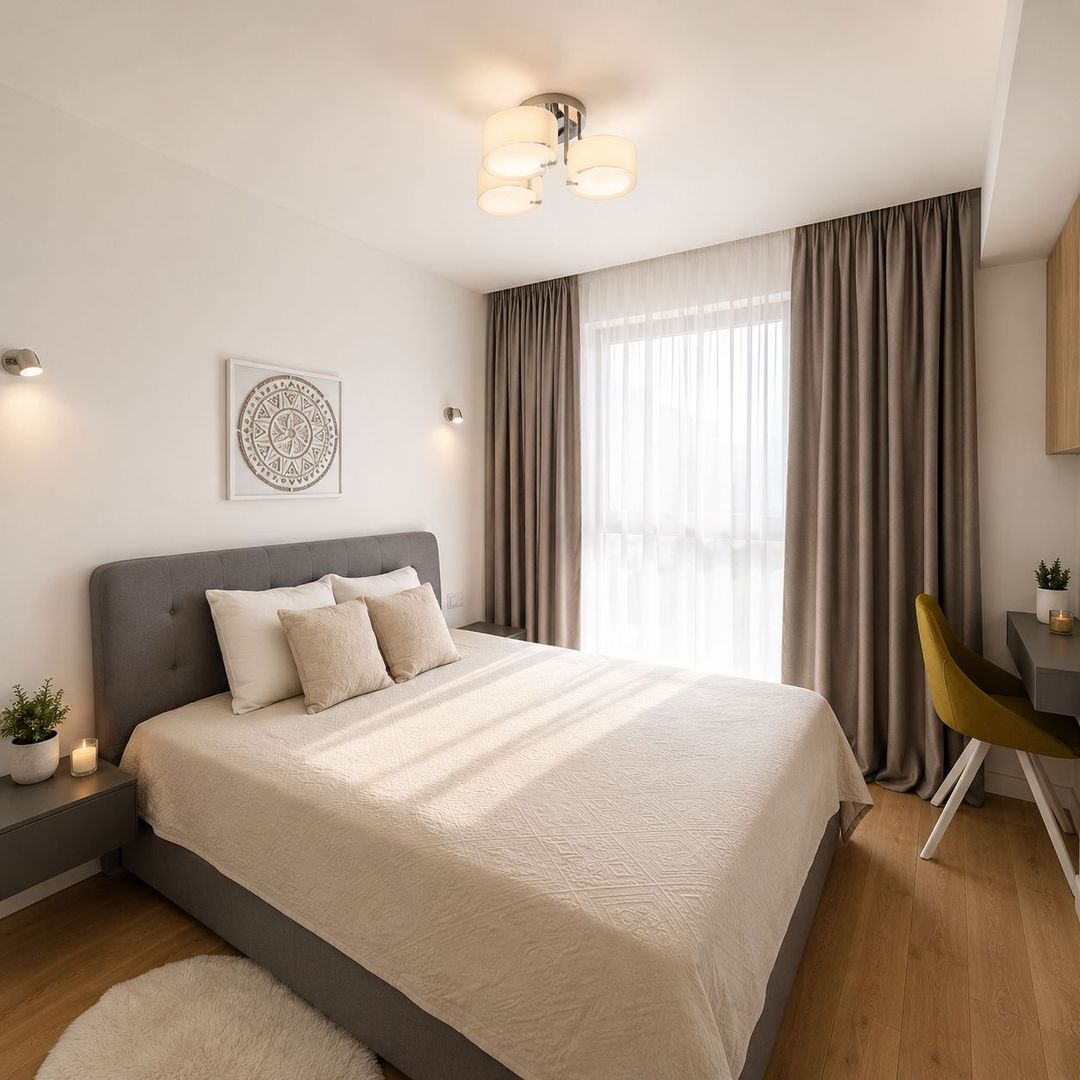 Apartament LUX I 2 Camere I ONE Herastrau Plaza I Terasa - Poză 6