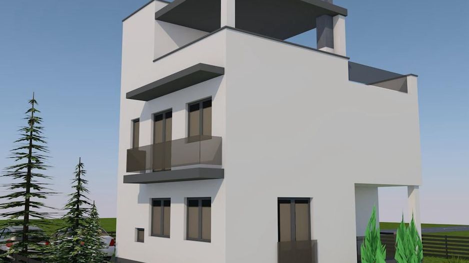 Casa 4 camere,4 bai,200mp,830mp teren,80mp terasa,0%comision - Poză 5