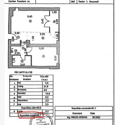 Apartament 2 camere Herastrau | Ideal Investitie | loc de parcare - Poză 9