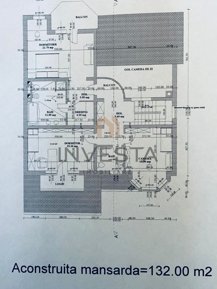 Casa individuala, zona Belvedere,  208 mp utili+ 698 mp teren! - Schiță 4