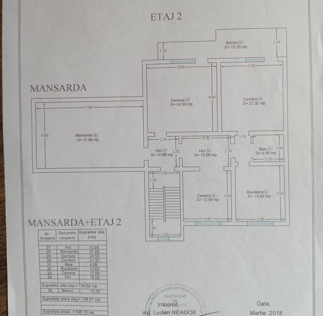 Comision 0%, Vila cu 4 Apartamente, 12 Camere, 444mp Utili, Balcescu - Poză 3