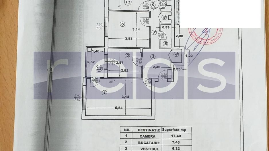 APARTAMENT 3 CAMERE ZONA SEBASTIAN |  BLOC FINALIZAT 1986 - Poză 16