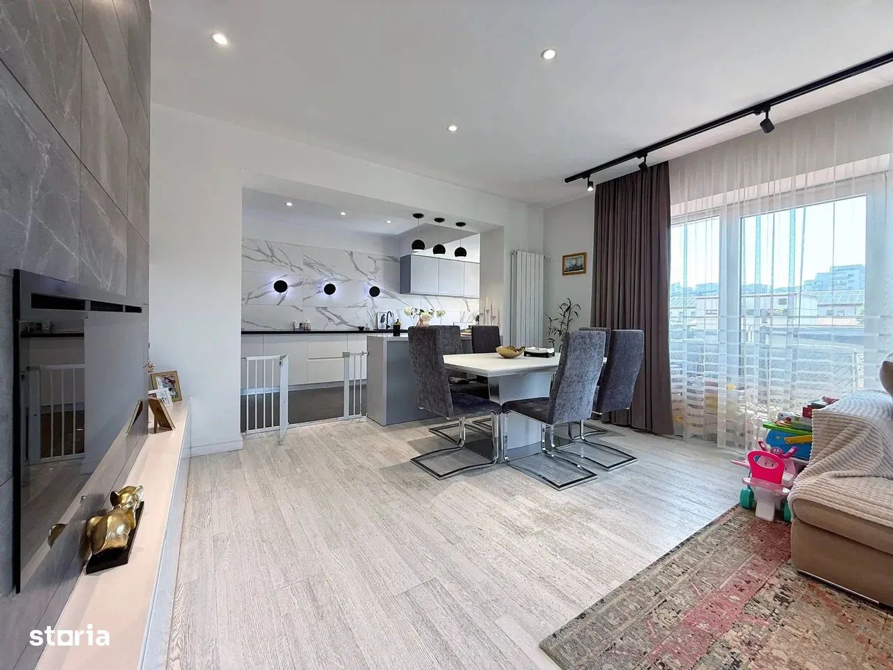 Apartament 3 Camere  Lux || InCity Residence || 3 Parcari subterane || Metrou - Poză 12