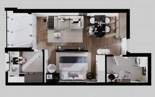 Apartament tip studio - Calea Surii Mici, Sibiu - Poză 9