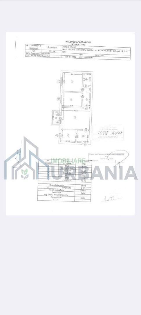 Apartament 3 camere semidecomandat, Alexandru cel Bun, spre Zimbru – 98.000 Euro - Poză 8