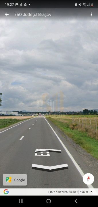 Teren intravilan industrial DN 13 Calea Feldioarei Brasov - Poză 5