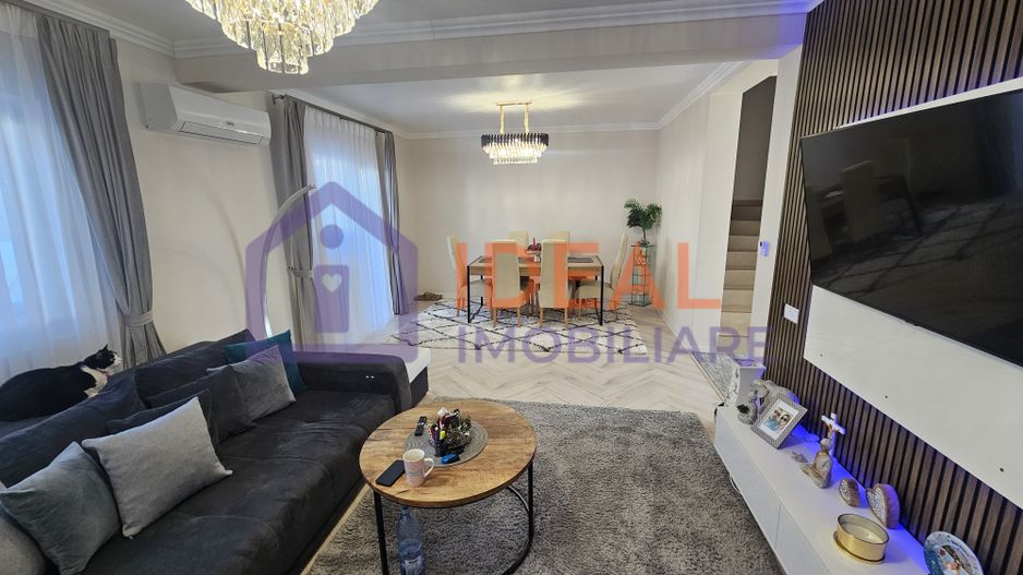 Casă tip duplex cu 4 camere, complet Mobilat, Selimbar - Poză 13
