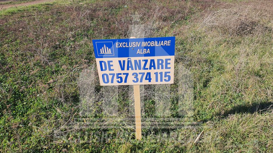 Teren intravilan | Pentru constructie | 1660 mp | Izvoarele-Blaj - Poză 1