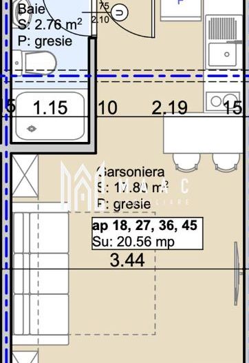 Garsoniera | Etaj 1 I Lift | Lazaret | Predare Mai 2025 - Poză 6
