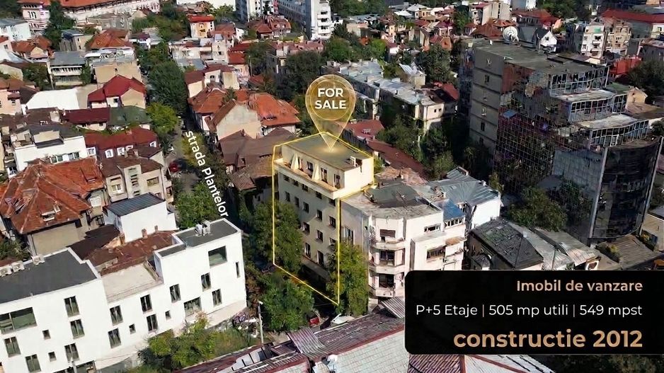 COMISION 0% - Cladire Birouri 549 mp P+5 - Pache Protopopesc - Strada Plantelor - Poză 1