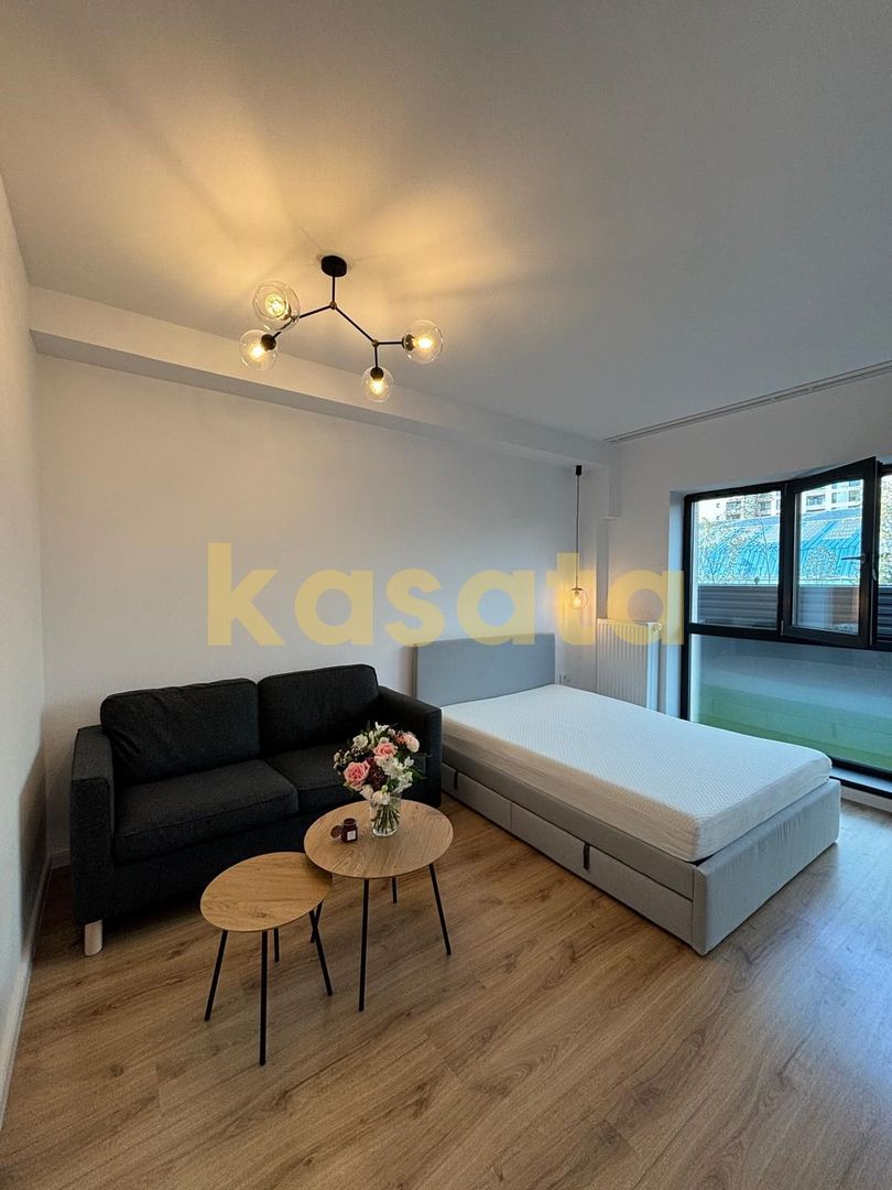 Garsonieră 🏢 | Plaza Residence Faza 4 📍 | Parter ⬇️ | Vedere spre pa - Poză 1
