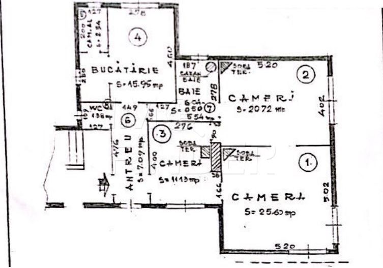 Apartament in vila 90mp, garaj, zona Grand Hotel Napoca, camere inalte - Poză 4