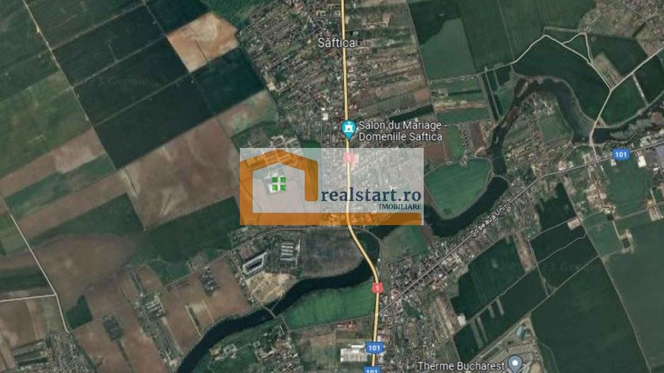 Saftica, toate utilitatile, inclusiv canalizare, intre case noi - Poză 1