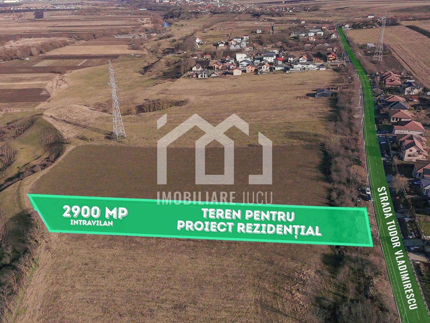 Teren Intravilan 2900mp - Dezvoltare rezidențială - Jucu de Sus - Poză 2