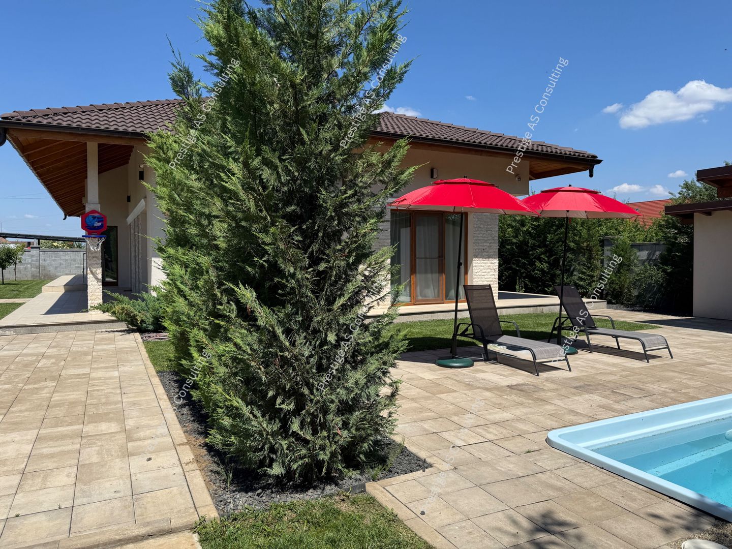 Vila Luxury plan Parter | Piscina & Zona BBQ | Dumbravita – Str. Panselutelor - Poză 2