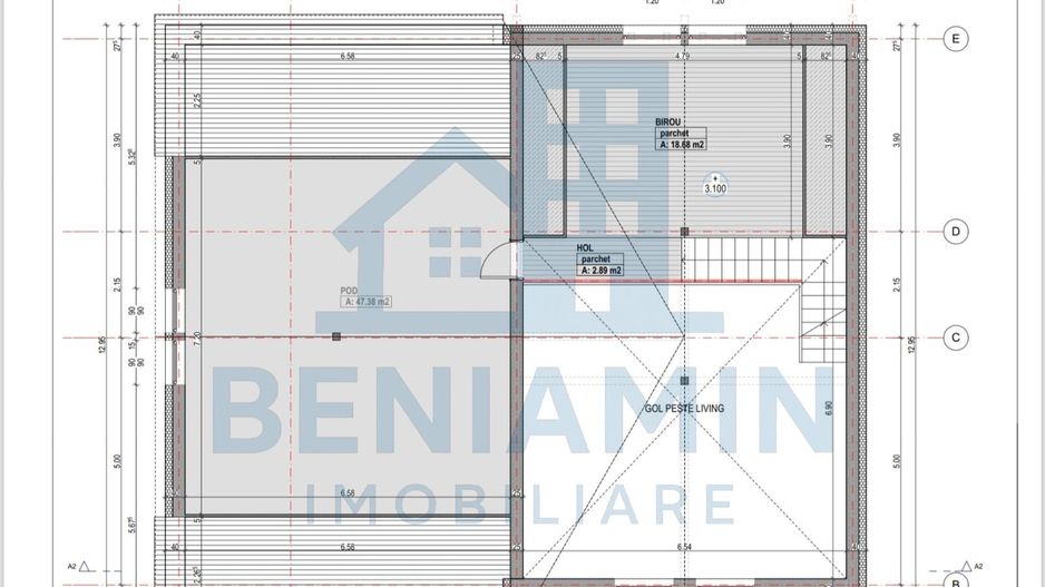 Casa-4 camere-170mp utili-723mp teren-Utilitati-Sanpetru-Harmanului - Poză 6
